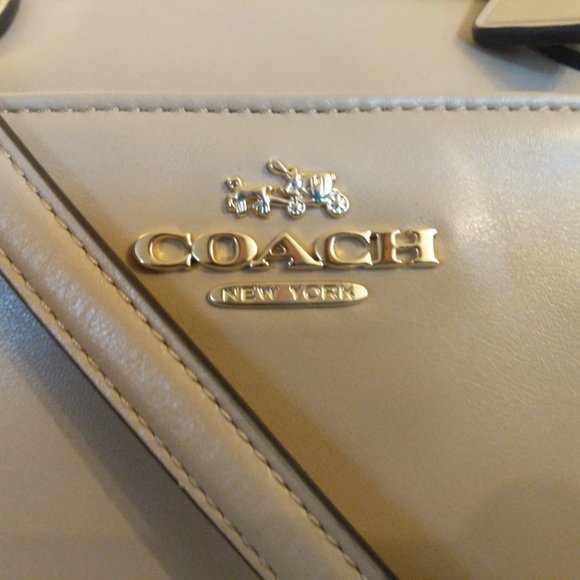 EUC Coach Im/Beechwood Grain Leather Mickie Satchel Bag - Picture 2 of 10